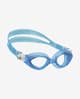 Gafas de natación Cressi King Crab azul con lentes transparentes