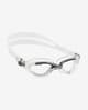 Gafas de natación Cressi Flash gris blanco con lentes transparentes 