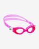 Gafas de natación Cressi Crab rosa con lentes transparentes