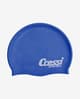 Cressi Silicone Swimming Cap Blue Kids
