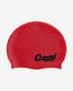 Cressi Silicone Swimming Cap Red Kids