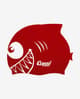Cressi Shark Swimming Cap Red Kids