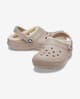 Crocs Classic Lined Clog marrón claro