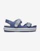 Sandalias Crocs Crocband Cruiser azul gris infantil