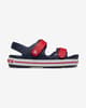 Sandalias Crocs Crocband Cruiser negro rojo infantil