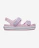 Sandalias Crocs Crocband Cruiser rosa violeta infantil