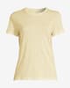 Camiseta Casall Soft Texture manga corta amarillo mujer