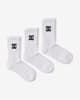Calcetines DC Shoes Crew (3 pares) blanco