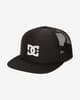 Gorra DC Shoes Gasstationtrkr negro blanco