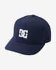 Gorra DC Shoes Empire Snap azul marino blanco