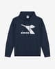 Sudadera con capucha Diadora Core azul marino