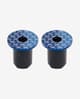 Tapones de manillar Deda Loop azul