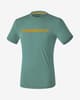 Camiseta Dynafit Traverse manga corta azul amarillo