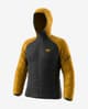 Chaqueta con capucha Dynafit Speed Insulation negro amarillo pálido