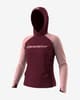 Sudadera Dynafit 24/7 Polartec granate rosa mujer