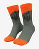 Calcetines Dynafit Stay Fast verde naranja