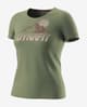 Camiseta Dynafit Transalper Graphic manga corta verde laurel mujer
