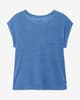 Camiseta Ecoalf Aveiro manga corta azul mujer