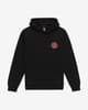 Element Seal sweatshirt met capuchon absoluut zwart/rood