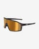 Gafas Endura Dorado II negro mate con lentes amarillo marrón