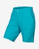 Pantalón corto Endura Hummvee Lite azul mujer