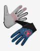 Guantes largos Endura Hummvee lite Icon azul negro rosa mujer