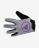 Guantes largos Endura Hummvee Ray II gris lila infantil