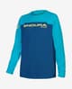 Maillot Endura Burner MT500 Limited Edition manga larga azul amarillo infantil