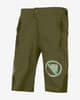Pantalón corto Endura MT500 sin badana verde oliva infantil