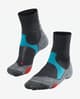 Calcetines Falke BC3 gris azul rojo