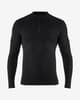 Maillot de corps Falke Warm Half Zip manche longue noir