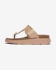 FitFlop Gen-FF Buckle Leather Toe-Post Sandals Light Beige Women