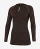 Camiseta interior Finisseur Thermal manga larga mostaza melange mujer