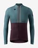 Maillot Gobik Hyder Blend manches longues vert bleuâtre lilas