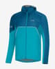 Chaqueta con capucha GOREWEAR R7 Partial GORE-TEX INFINIUM™ azul claro