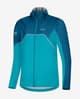 Chaqueta con capucha Gore Wear R7 Partial GORE-TEX INFINIUM™ azul claro mujer