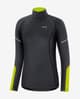 Gore Wear Mid Zip Top Black Neon Yellow Women