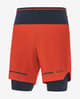 Pantalón corto Gore Wear Ultimate 2in1 rojo claro azul oscuro