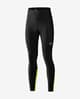 Culote largo sin tirantes Gore Wear Progress Thermo + negro amarillo neón mujer