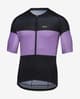 GOREWEAR Spirit Stripes kortærmet cykeltrøje sort lys lilla.