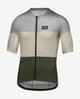 GOREWEAR Spirit Stripes kortærmet cykeltrøje grå beige grøn