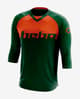 Hebo Level 3/4 Sleeve Jersey Green