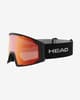 Head Neves Goggles black with orange mirrored lens