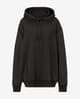 Sudadera con capucha HUGO Dejanna gris oscuro amarillo mostaza mujer