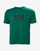 Helly Hansen Logo 2.0 Short Sleeve T-shirt emerald green