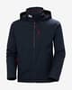 Helly Hansen Crew Midlayer 2 jack met capuchon marineblauw