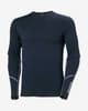 Camiseta interior Helly Hansen Lifa Merino Midweight Crew manga larga azul océano