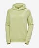 Sudadera con capucha Helly Hansen Core verde blanquecino mujer