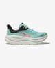 Zapatillas HOKA Bondi 9 verde turquesa rosa mujer