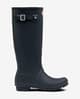 Botas Hunter Original Tall Matte azul oceano mujer